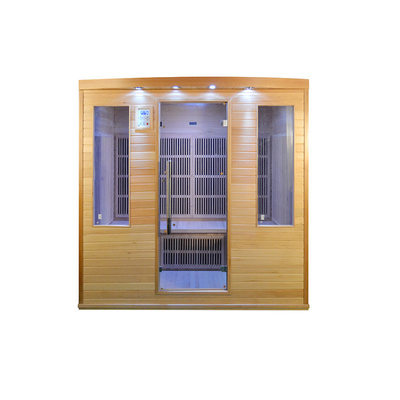 কাস্টম আধুনিক 2700W 4 ব্যক্তি সুদূর ইনফ্রারেড Sauna ইনডোর