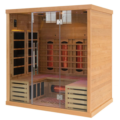 Smartmak ফার ইনফ্রারেড ইনডোর সিডার Sauna 2 ব্যক্তি