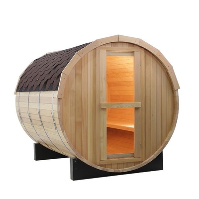 ঐতিহ্যগত চুলা হিটার সলিড কাঠ আউটডোর ব্যারেল Sauna রুম সমর্থন OEM