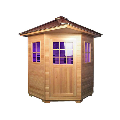 ETL বাড়ির পিছনের দিকের অন্দর বহিরঙ্গন শুকনো Sauna স্টিম রুম 4 ব্যক্তি