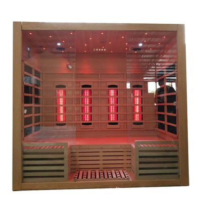 ODM কাঠের বাষ্প বাণিজ্যিক ইনফ্রারেড Sauna রুম 3 ব্যক্তি সিডার
