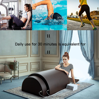 হাইপারথার্মিয়ার জন্য OEM ওজন কমানো Far Infrared Sauna Dome Capsule
